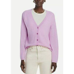 C By Bloomingdales Cashmere $178 Rose Cardigan Sweater NWT
